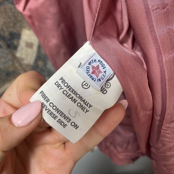 Vintage Mackintosh Tribal/Western/Aztec Print Coat Size 14 - Picture 9 of 12